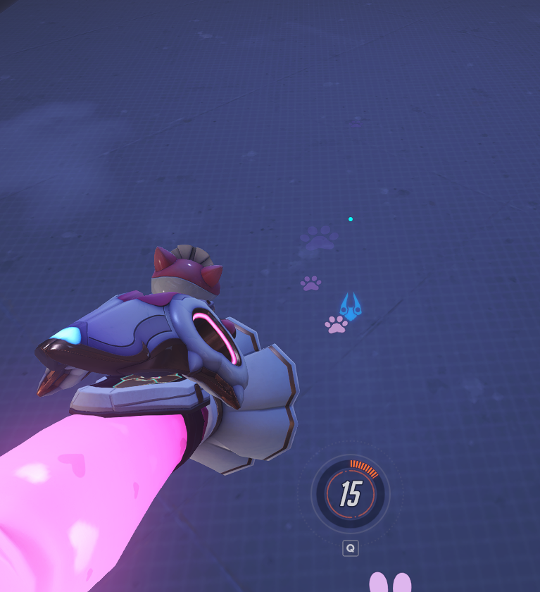 BlueZoneeee's tweet photo. Kiriko and Sierra's Ultra skin leaves little Cat Paw prints as you walk, and that kinda sold me on it. (On top of the Kill Effect and Sfx.) Y'all can test it out in Hero Gallery Right now but you have to limit the filter to Ultra Tier skins. https://t.co/rsjqaHtc0r