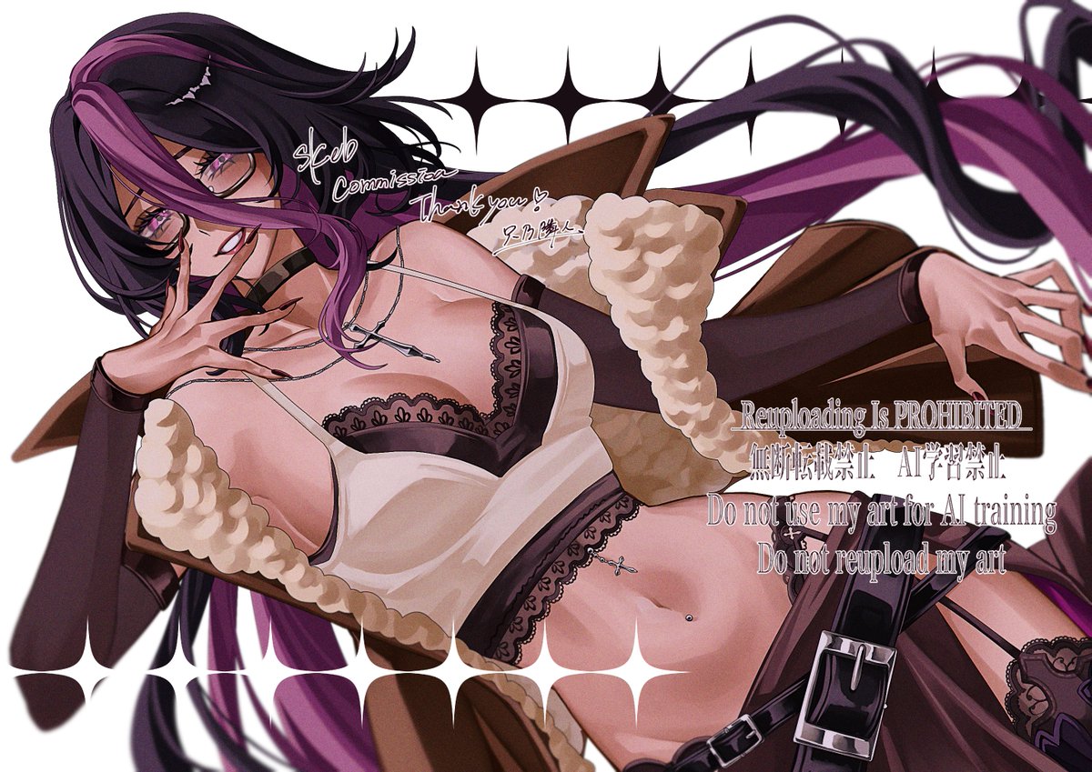 Reenjiin_000's tweet photo. #Skeb #commison 
Skebありがとうございました💜 https://t.co/BdWk8vkAy8
