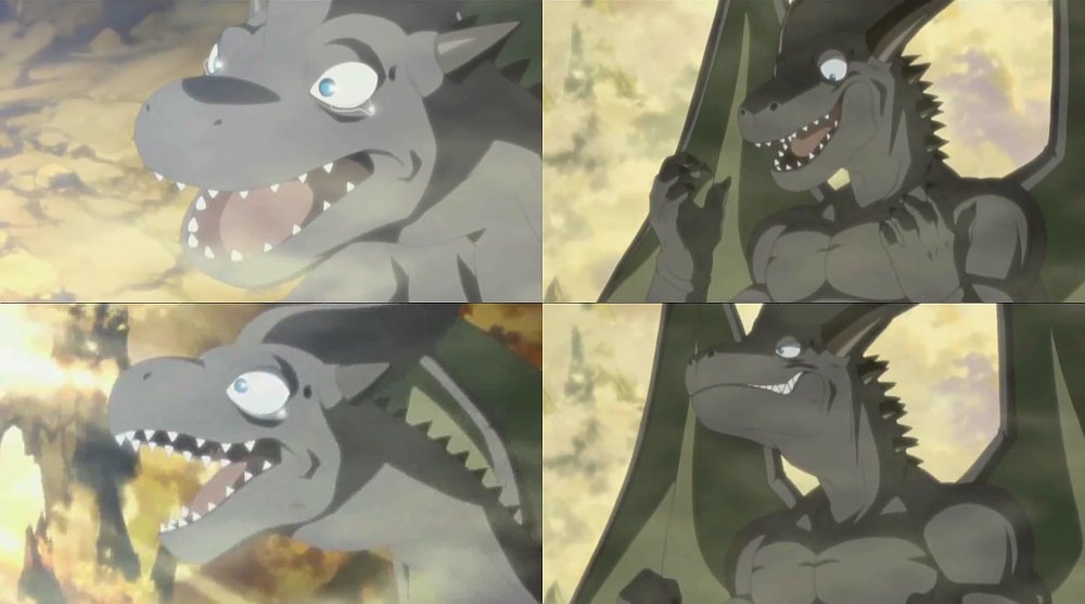 ブルードラゴンシリーズは、 とにかくみんな顔がワルそうでイイ