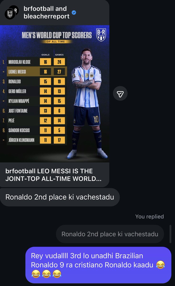 jamesvishnu007's tweet photo. Seasonal Telugu football fans 🫠🫠
#messi #FIFAworldcup26 https://t.co/lf90T7q3gm