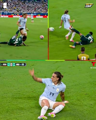 NicolasFuen7es's tweet photo. @Patottas jajaja solo es "polemica" por que es Messi, ya vimos muchas jugadas similares donde no se cobro nada. https://t.co/BfW318EFIO