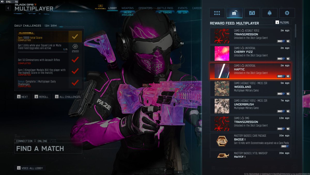 iamsyca's tweet photo. Aprovechen para su camo CHERRY FIZZ - Ranks Boost - Cualquier camo del game, buen precio, rapido y seguro, solo manden MSJ.🦦

2 accs mas terminadas (mas de 15 accs en total)✅

Gracias por la confianza a todos, se aprecian vouches y rts🗣️ https://t.co/AZN0mr1JmO