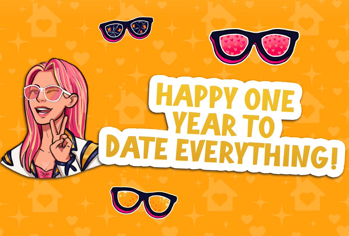 createfanzine's tweet photo. From our fanzine to you @DateEverything, happy OFFICIAL one year anniversary. Date Everything! released one year ago today and became the instant inspiration for this project. We honestly couldn't have done this without them. 

#DEONEYEAR https://t.co/ItBy1L6K48