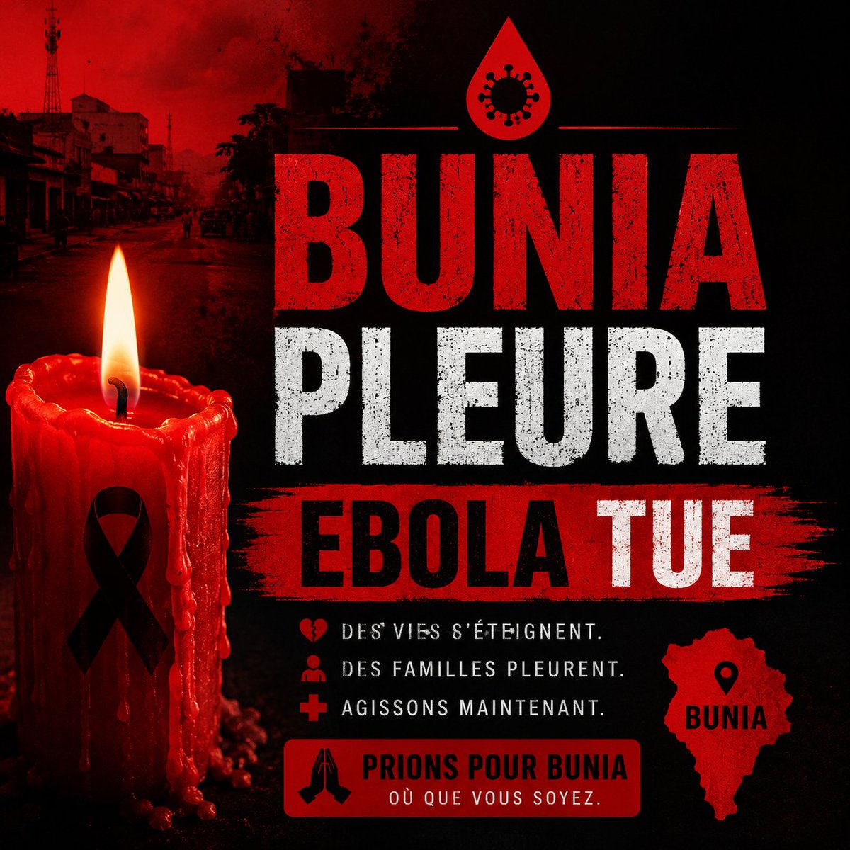 MwebembeziElly's tweet photo. #Ebola #Ituri 
Combien de morts faudra-t-il encore pour que les autorités nationales comprennent que la situation est grave et que la riposte n'est pas à la hauteur de la menace ?
Pourquoi avons-nous toujours l'impression que lorsque l'Ituri souffre, l'urgence est moins urgente qu'ailleurs ?

😭💔