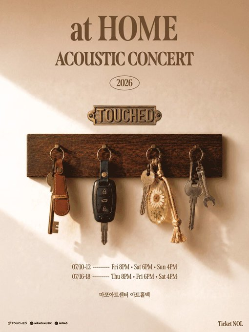 Ck_cCheck_'s tweet photo. 터치드(TOUCHED) ACOUSTIC CONCERT ‘at HOME’ 티켓 양도

2026.07.10 ~2026.07.18 양도

문의는 프로필 아래 오픈톡 주세요 https://t.co/lLExFC7bXN