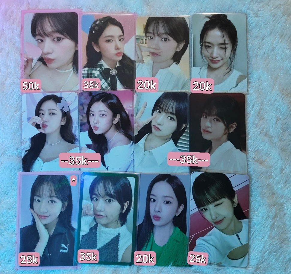 joyyceey448's tweet photo. WTS || WANT TO SELL
aab yujin ive photocard
>full co/split pay 
> price exclude packing n 
admin 22%
>not for sensitive buyer
t. yujin wonyoung liz rei leeseo gaeul ive https://t.co/DzvjEXUYtx