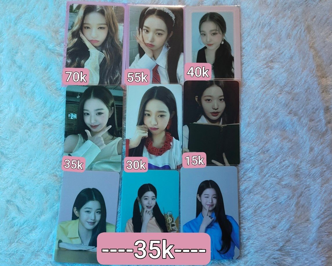 joyyceey448's tweet photo. WTS || WANT TO SELL
aab wonyoung yujin ive photocard
>full co/split pay 
> price exclude packing n 
admin 22%
>not for sensitive buyer
t. yujin wonyoung liz rei leeseo gaeul ive https://t.co/GaU191St9x