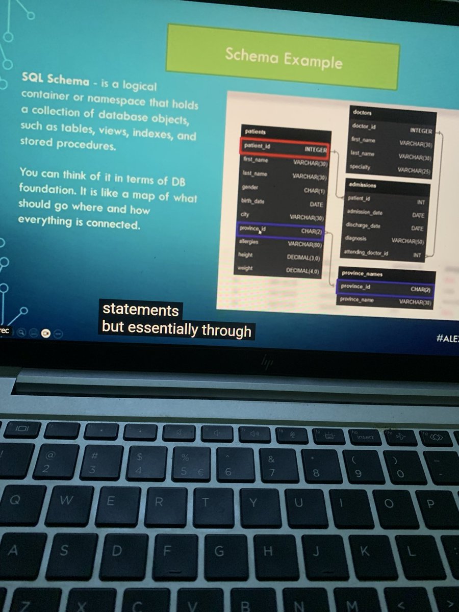 thisisoyinda's tweet photo. Started learning SQL today ๐ญ
Do I understand everything? No๐ญ
For now, Iโve learned that SQL databases store data in tables, primary keys uniquely identify records, and foreign keys connect tables together.
Got 1% better๐ถ๐ฝโโ๏ธ
#QA #SQL #LearningInPub https://t.co/4qAI8aWVrO