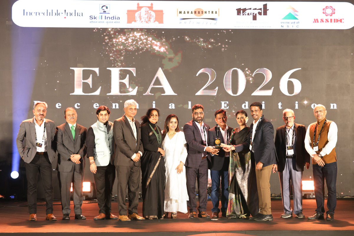 BIECentre's tweet photo. Proud Moment for #BIEC! We are proud to share that Bangalore International Exhibition Centre has been honoured as the winner of the “Excellence in Venue Operations &amp; Services” Award at the Exhibition Excellence Awards &amp; Summit 2026, held in Mumbai.
#EEA2026 #ExhibitionExcellence https://t.co/ajbnkLuZm5