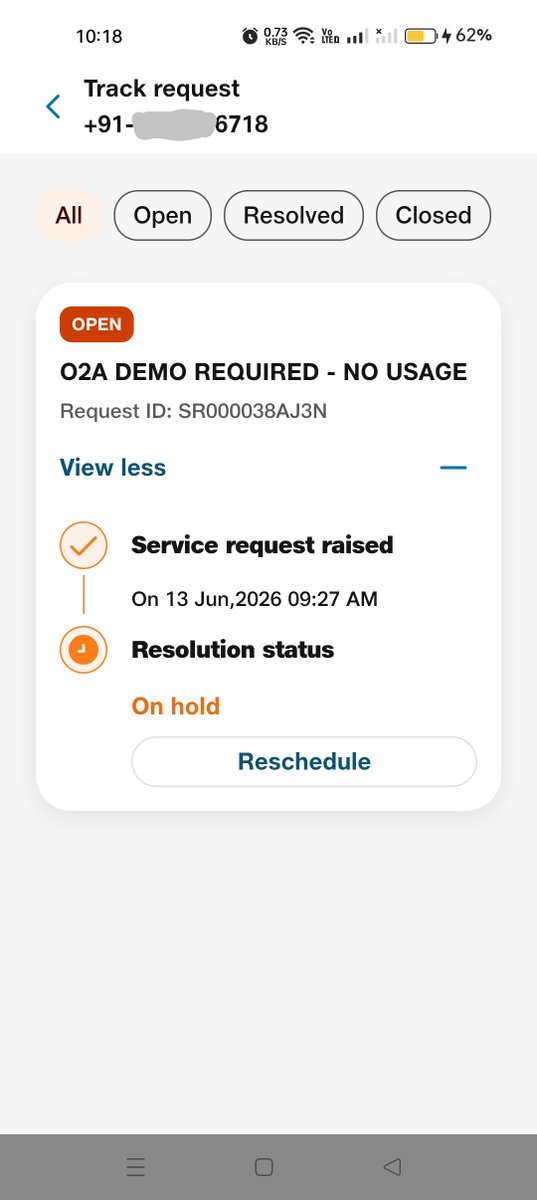 DeveloperAshish's tweet photo. @maheshwari59114 @reliancejio @JioCare I'm facing issue from  2 weeks @reliancejio @JioCare https://t.co/W1ZFJnBQVQ