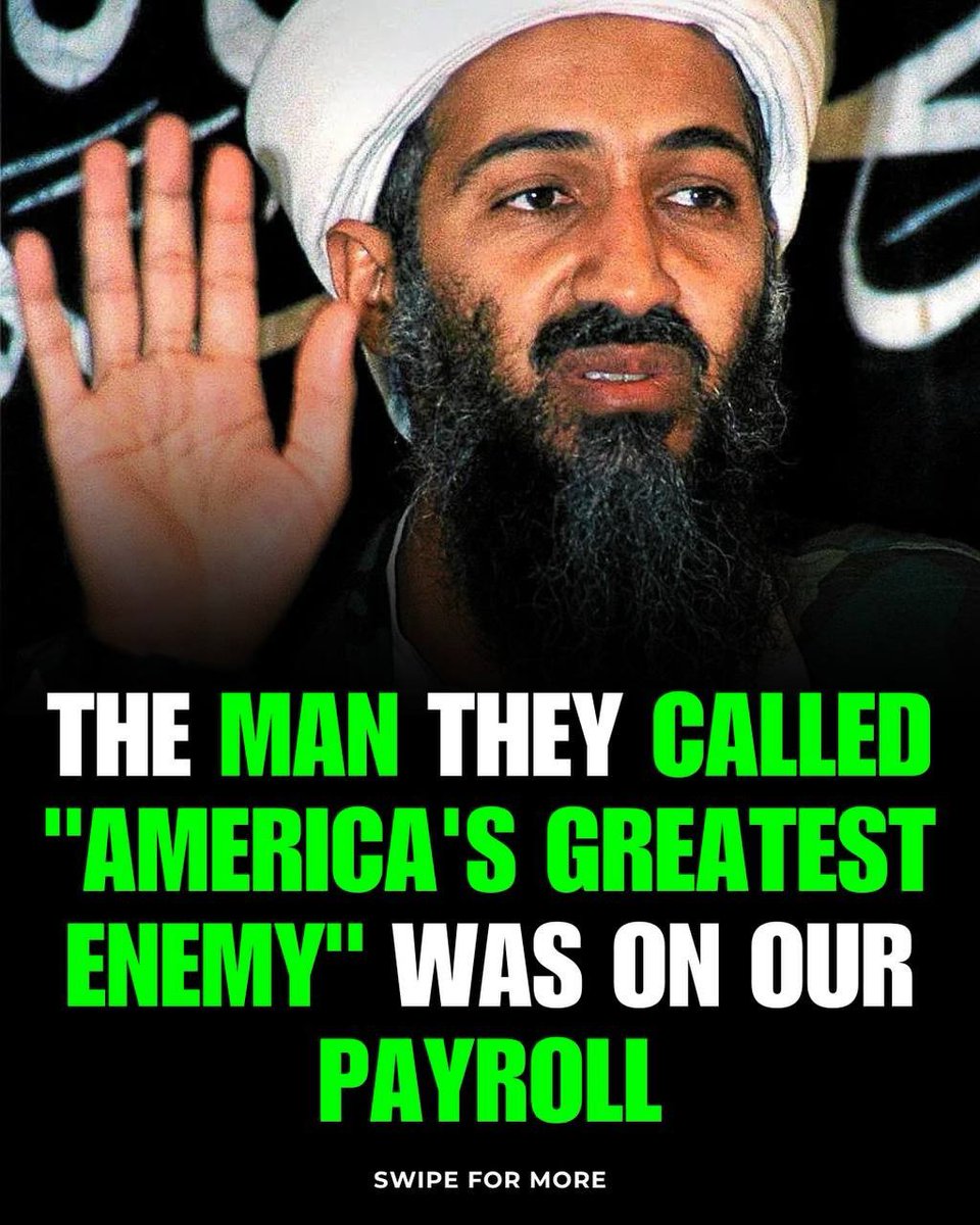 7signxx's tweet photo. THREAD

"The official story of Osama Bin Laden has more holes in it than most people are willing to look at.

A man trained during CIA operations in the 1980s. A man who received medical care at a U.S. connected hospital two months before 9/11. A man whose own Most Wanted poster contained zero charges related to the attacks that apparently defined his legacy.

Then a decade of trillion dollar wars. New laws. New agencies. New powers handed to governments worldwide. All built on the foundation of one name and one face.

And when it was all over, no trial. No body. No evidence preserved. Just a story and an order to move on.

The people who question this are not crazy. They are paying attention."

©conspiracyintel