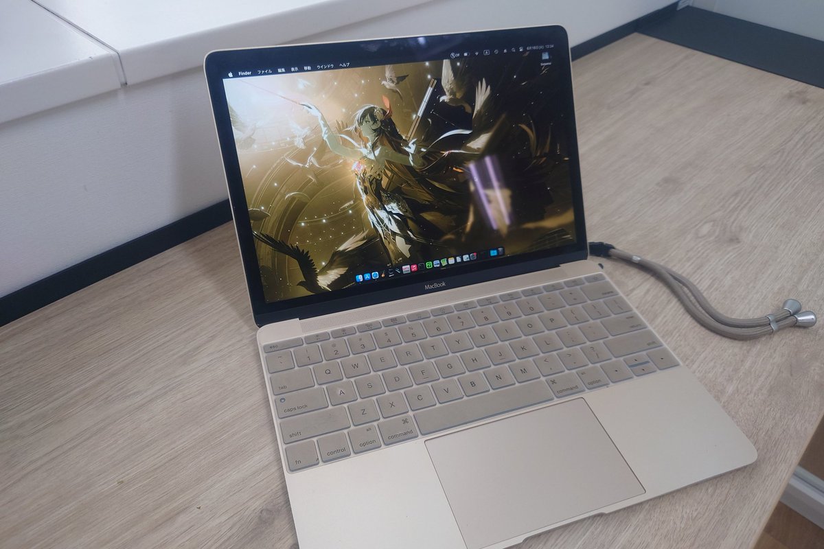 UsagiSpeed68040's tweet photo. Apple MacBook 12 Retina GOLD https://t.co/dPLTOeZGbS