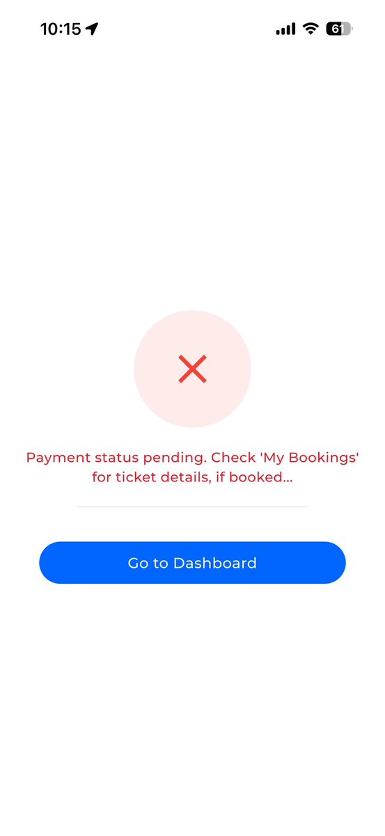 sumitraina9019's tweet photo. Dear @pathaic, what’s the point of using an AI-powered railway booking service if passengers are unable to book tickets reliably?

Payment pending, booking failed, cancellations,and repeated errors customers pay for a service, not frustration
@IRCTCofficial @RailMinIndia 

#Irctc https://t.co/1cl2Vh38Cj