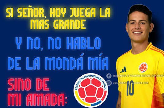 TheColombianLad's tweet photo. Buenos días, hoy juega Colombia. 🇨🇴❤️⚽ https://t.co/GdfCX6KAEg