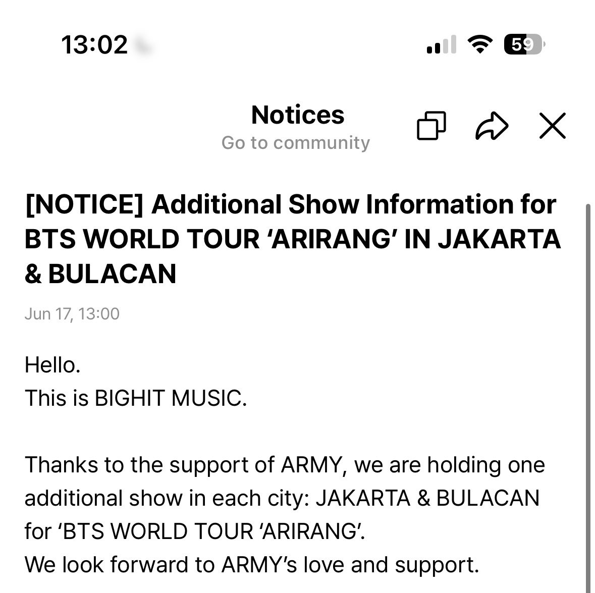 LANA らな will see BTS tweet media