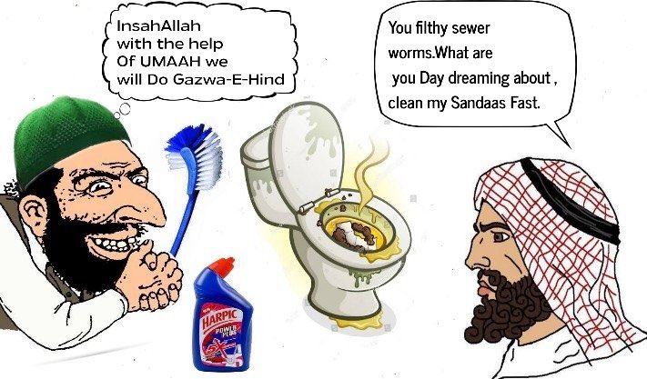 TibbirStrategy's tweet photo. @IshtiaqNahian27 @GMDandaDe @titaniumtrishul @HPhobiaWatch Kanglu all south asian muslims are cowards and by product of rap3. Muslim invaders killed your men and impregnated your moms ☪️🤣 and kanglu women were subjected to halala rape by pakis until kaffirs liberated kangludesh. I suppose muslims areproud of their halala rape history https://t.co/Nf3e9zozBm