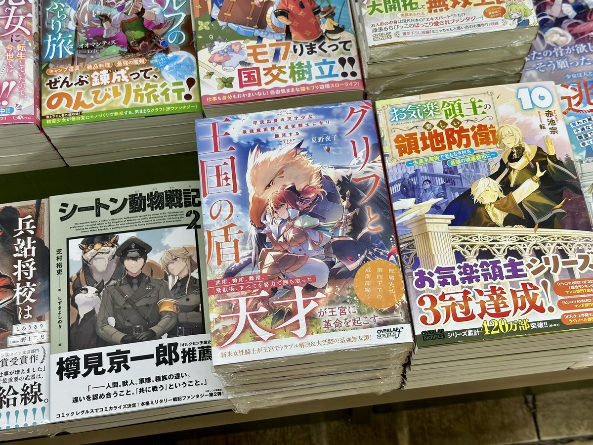 【おつな様】専用ページ♡ 新刊入荷】本日、オーバーラップ・オーバーラップノベルスfさん・夏野