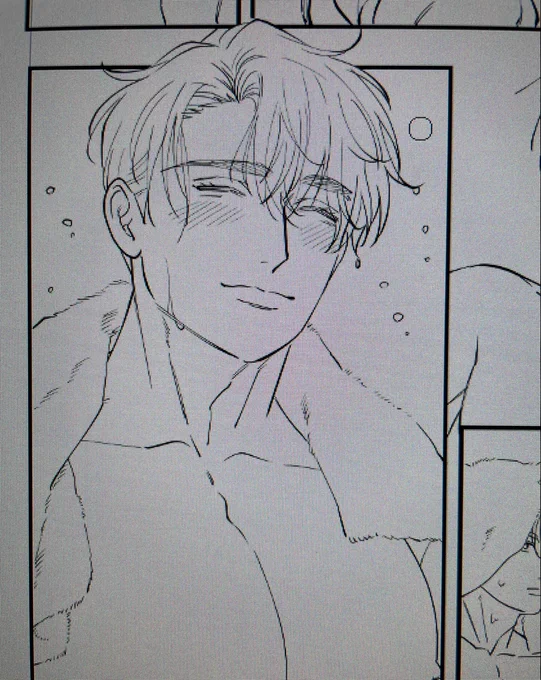 いいお顔が描けましたゾ💛(PC画面見辛くすみませーんっ💦) 