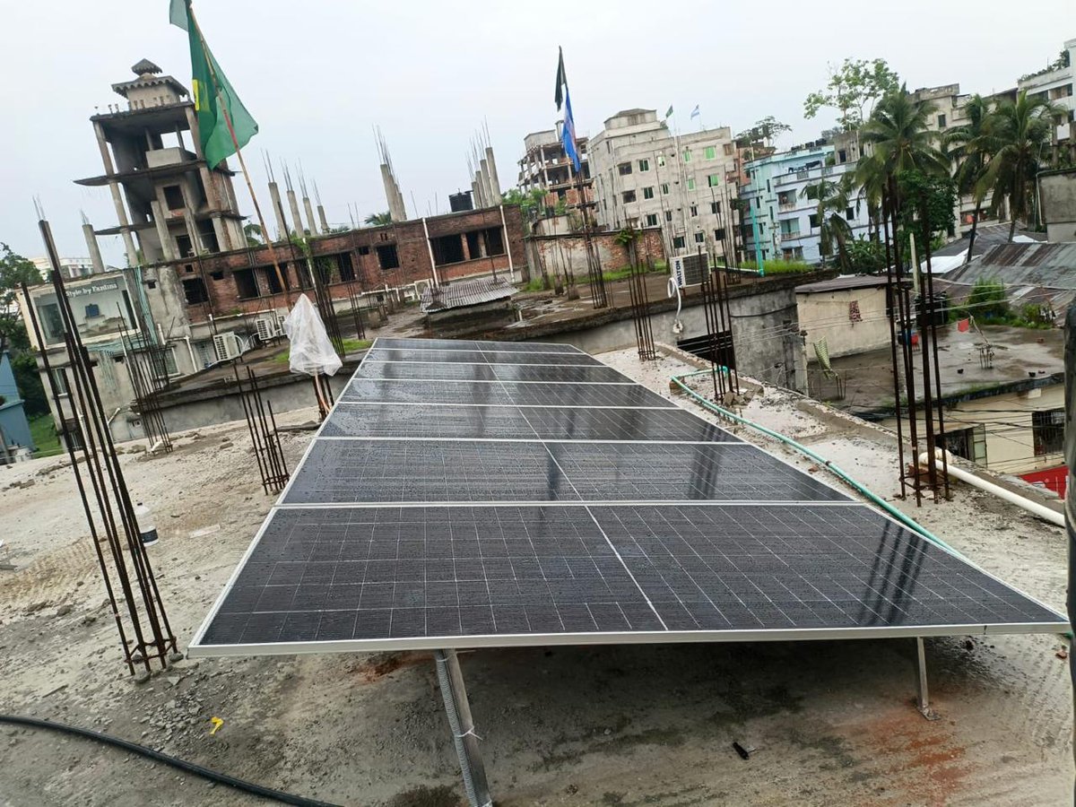 BanglaPower4's tweet photo. 🌞⚡ পাবালী ব্যাংক পিএলসি, চাটখিল, নোয়াখালীতে ৪.৪ কিলোওয়াট অন-গ্রিড নেট মিটারিং সোলার রুফটপ সিস্টেম সফলভাবে স্থাপন সম্পন্ন। 🏦✅
বিদ্যুৎ সাশ্রয় করুন, সবুজ ভবিষ্যৎ গড়ুন। 🌱🔋
📞 অর্ডার করুন: +88 01715-347752 (WhatsApp)
#NetMetering #SolarBangladesh #OnGridSolar #Renewable https://t.co/eTyeLrZwBi