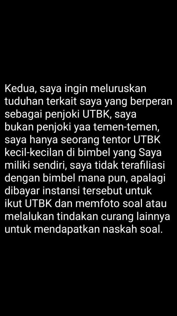 izzatmaustan's tweet photo. @sipalingvokasi Haiii temen temen, ini akuu ybs di twit, akuu izin buat klarifikasi di sini yaa, maaf bikin kegaduhan😭 https://t.co/WVdrLfL1hT