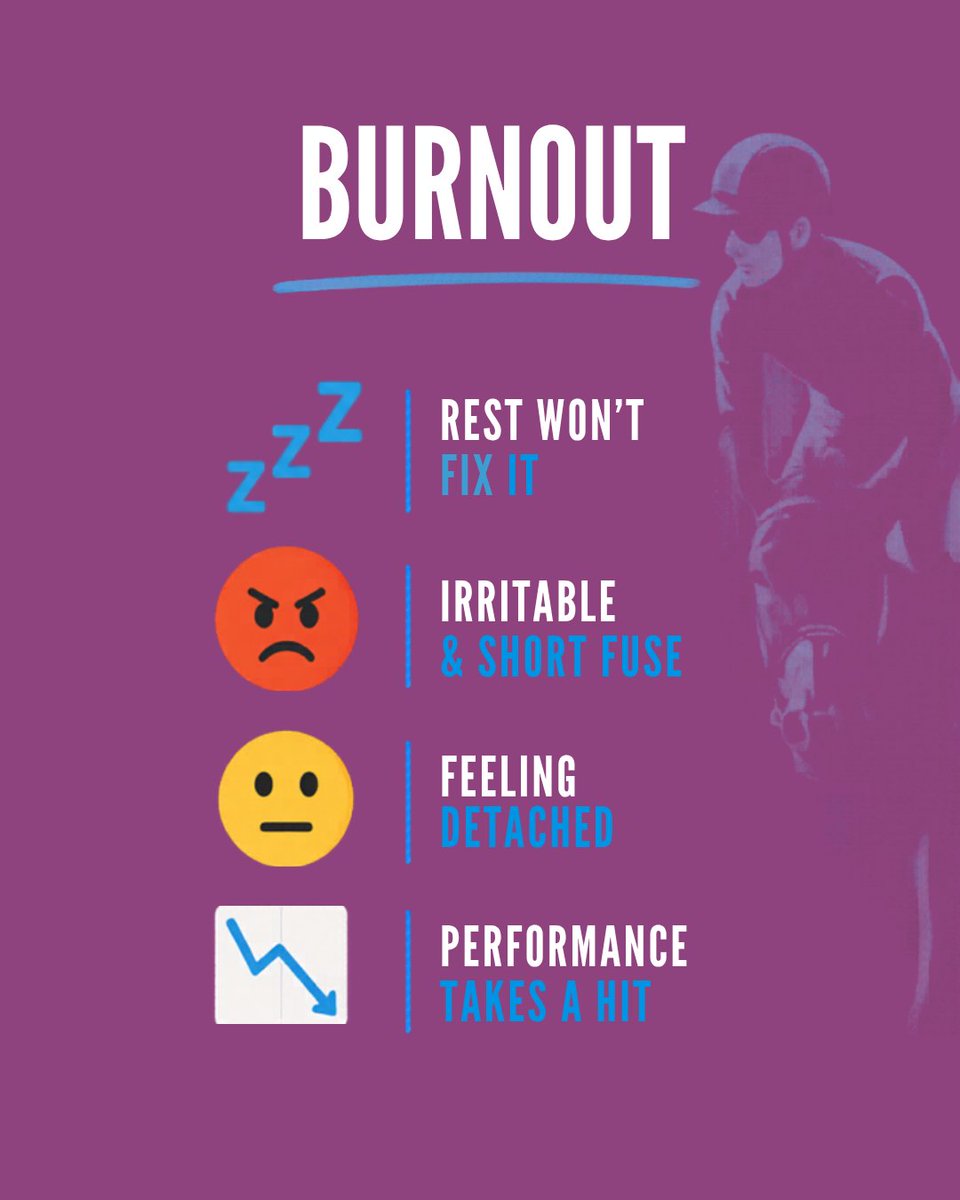 Racingmates's tweet photo. In racing, we’re all used to being tired—it comes with the 3:00 AM starts. But there’s a big difference between being tired and being burnt out. If 'pushing through' isn't working anymore, you've hit the wall. Talk to a mate today. #RacingMates #BurnoutAwareness #MensHealthWeek https://t.co/pHPTaC75CB