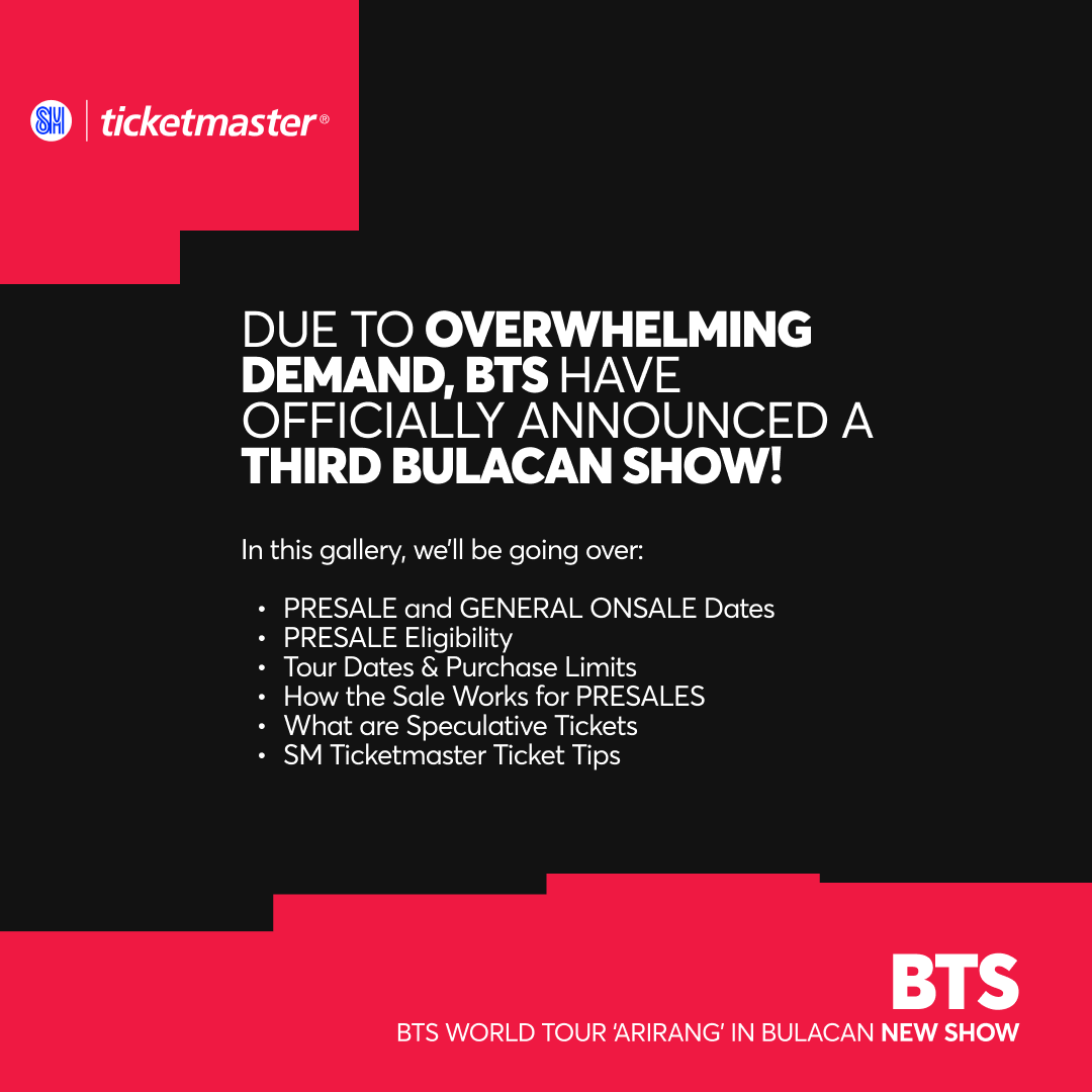 SM Ticketmaster Philippines tweet media