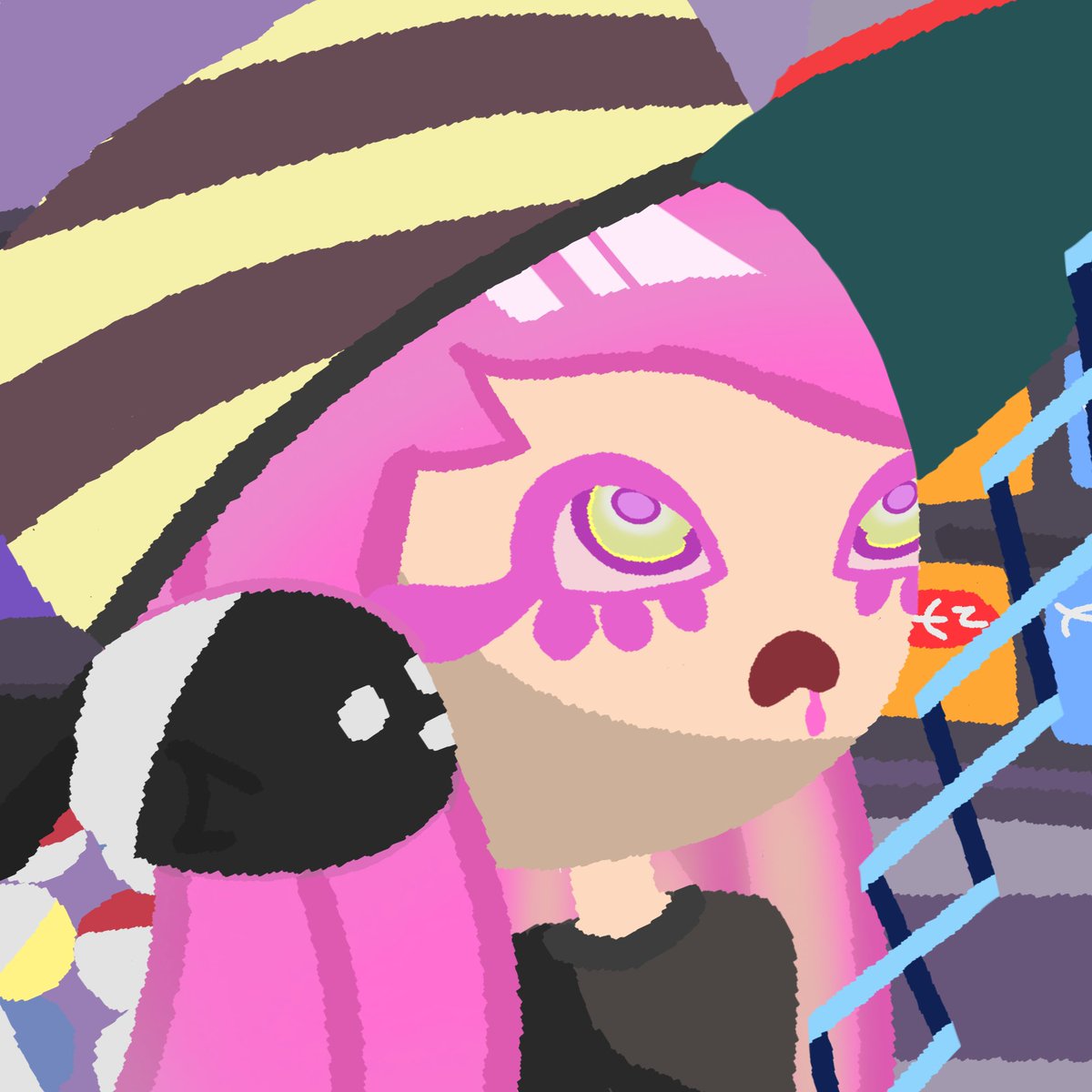 Stardustowo's tweet photo. I drew Harmony from splatoon #Splatoon #Splatoon3 https://t.co/Rl5vBhNzxv