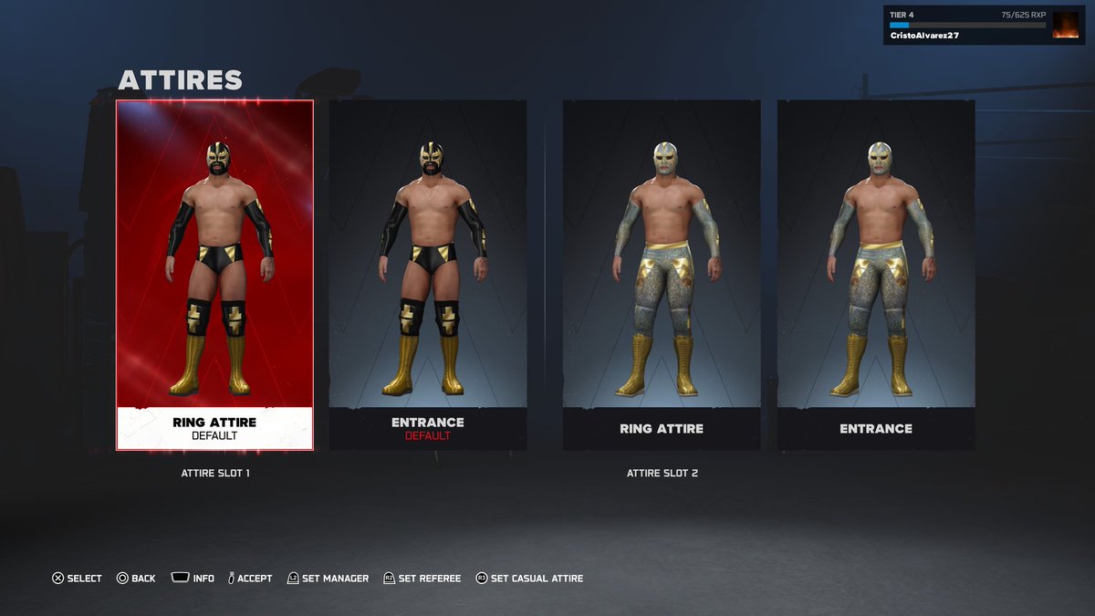 ALV27caws's tweet photo. ORO JR (CMLL)
SEARCH : #ALVCAWS
#WWE2K26 #OROJR #CMLL https://t.co/m96dazhSxo