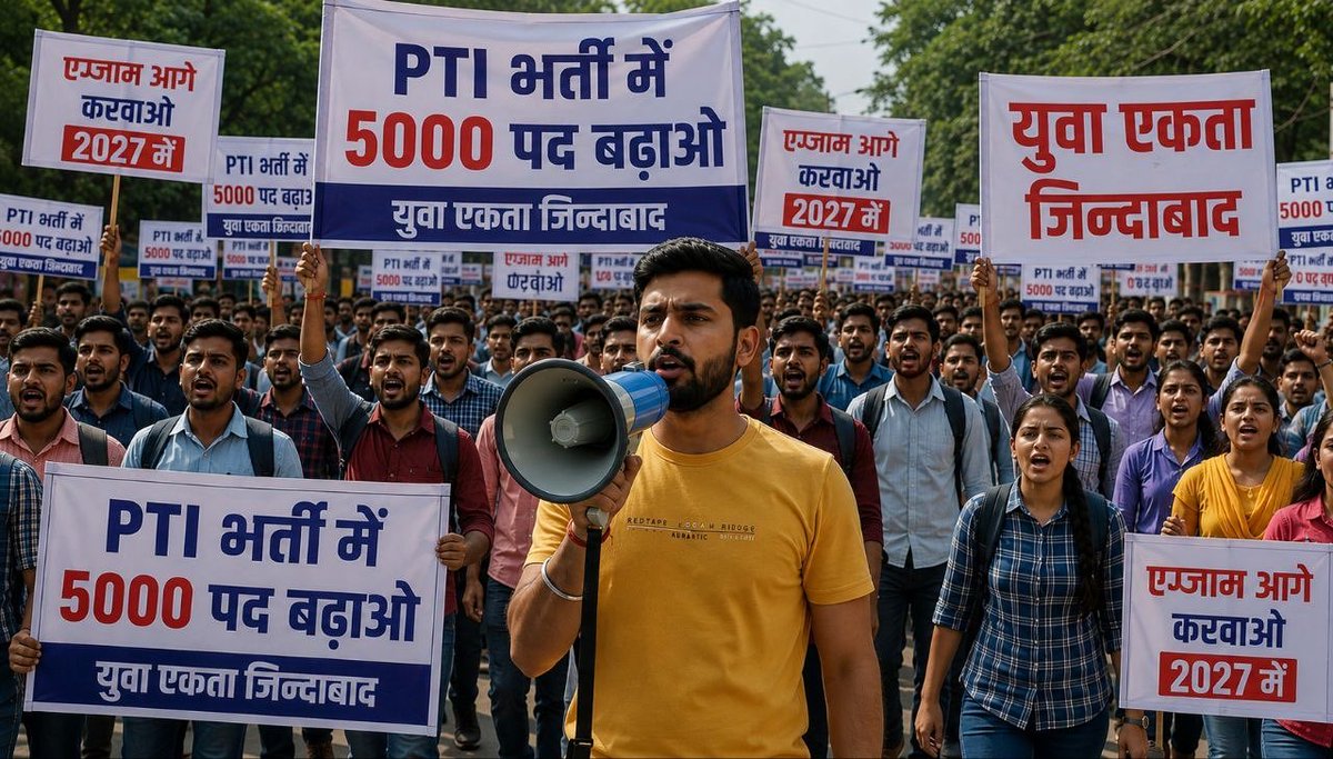 DharmPal9521's tweet photo. 1000 पद नहीं, 5000 पदों की आवश्यकता है।
✊ पद बढ़ाओ – युवाओं को रोजगार दिलाओ!
✊ एकजुट युवा, सशक्त भविष्य!

 स्टाॉपिक पैटर्न लागू करो  

 प्राथमिक, माध्यमिक, उच्च माध्यमिक 
सभी मे अनिवार्य शारीरिक शिक्षक हो 
#PTI_भर्ती_5000_पद_करो
#PTI_भर्ती_पद_बढ़ाओ_2026
@alokrajRSSB
 @RajCMO https://t.co/lVDcUQxFY2