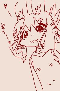 ちかごろのらくがき2
しっぽ 