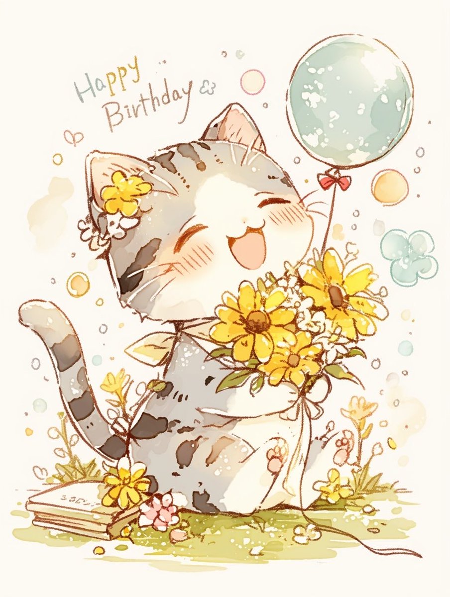 がんて親方ฅ^•ω•^ฅ 誕生日なんだね🎈 おめでとうございます🎂