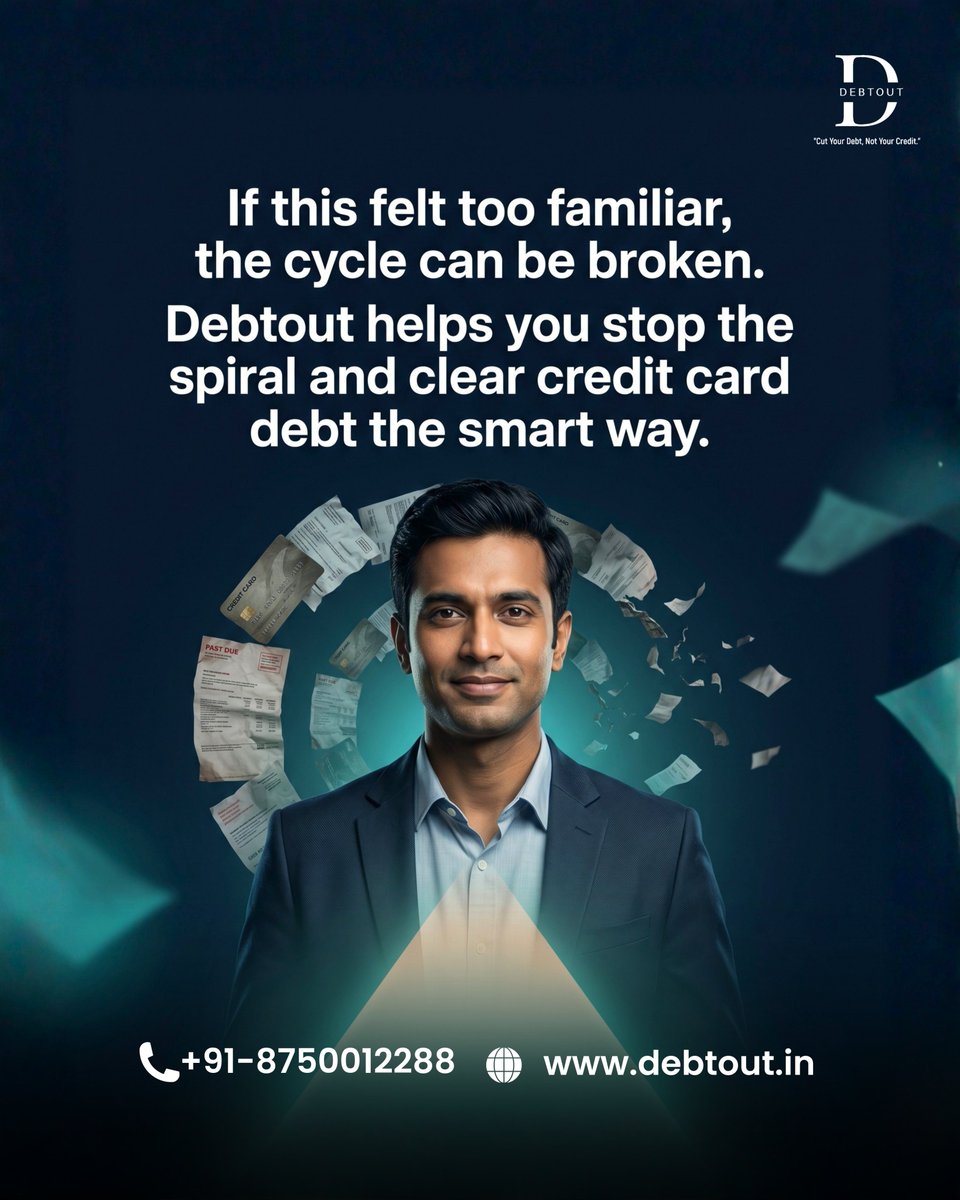 the_debtout's tweet photo. If you're stuck in the cycle, it's time for a smarter strategy. Debtout helps you understand your options and take control of your debt with confidence.
+91-8750012288
https://t.co/BRHgsu51Ex
#debtout #creditcarddebt #minimumdue #debttrap #debtmanagement #debtrelief #financial https://t.co/4wrBj10y5w