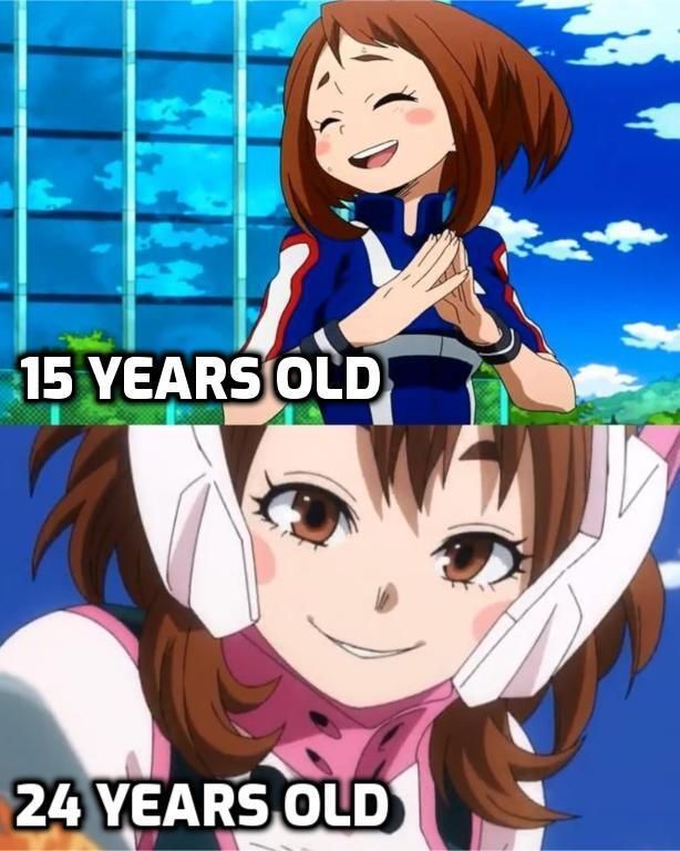 animeshitpost49's tweet photo. Uraraka's glowup 🩷 https://t.co/viUMZ71wYF