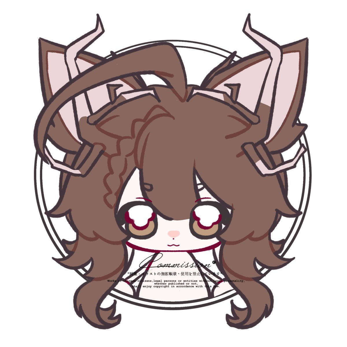 TTTTqaq11's tweet photo. I've been experimenting with tiny chibi icons lately as little commission freebies……They're so fun to draw~! https://t.co/EaFuo2E4KB