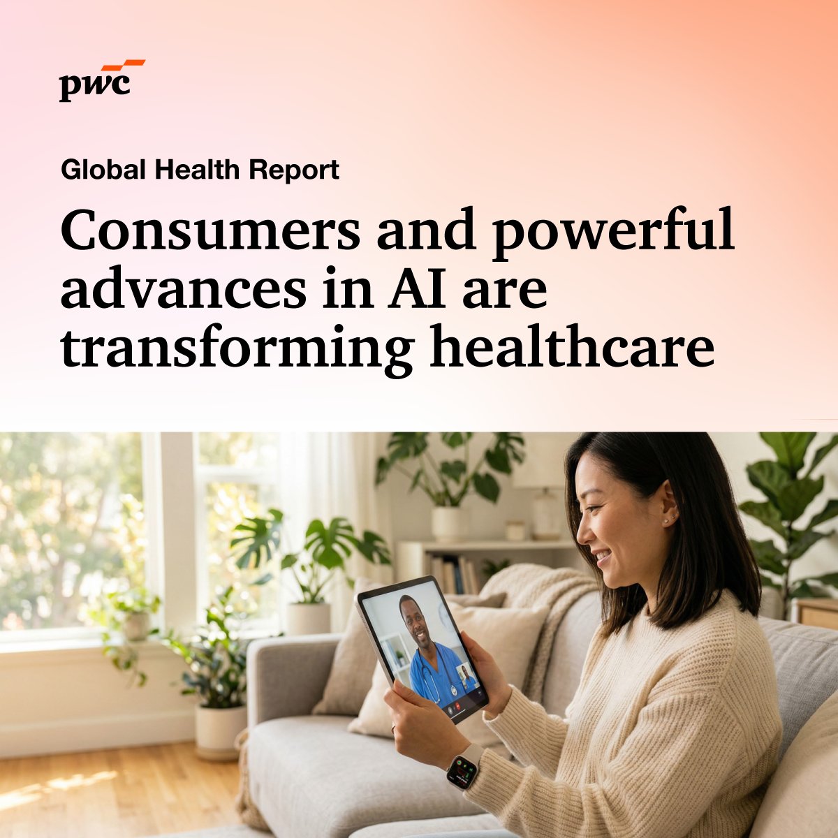 PwC's tweet photo. Consumers are reshaping healthcare. 70% use health tech monthly. Nearly 80% of Gen Z trust non-traditional providers. Yet only 26% find it very easy to access records across providers. Explore the trends driving change: https://t.co/NCR5D2apXn #FutureOfHealth https://t.co/Md6KtPnxzS