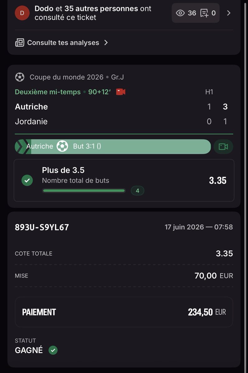 mickapro's tweet photo. Ont encaisse💰🔥

#match #autriche #jordanie https://t.co/wW5NfWv89w