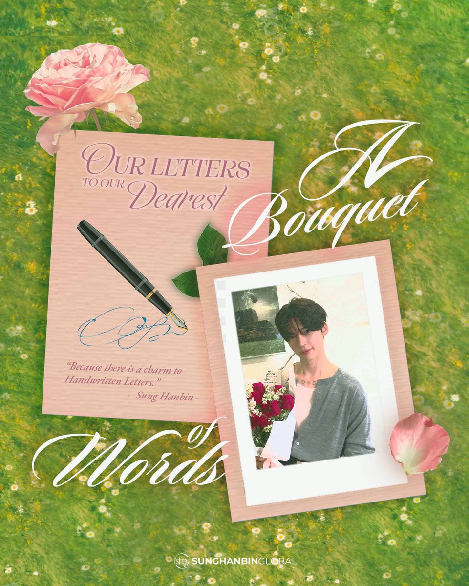 GLOBALSHB's tweet photo. 🌟 Sung Hanbin Debut Anniversary Message Book 

𓍢ִ໋🌷͙֒ A Bouquet of Words

To celebrate Sung Hanbin’s debut anniversary with ZEROBASEONE, we are preparing a special message book to be handed to him on July 10th!

🍀 ☆ Character Limit: Please keep your message 200 characters or less so it can be included
✨ ☆ Reply Limit: Only the first 100 replies will be included in the message book
📩 ☆ Action: Reply with your message below to secure your spot

⏳DEADLINE: JUNE 20, 2026 (SAT)

Your message will be included in the message book, where Sung Hanbin will be able to read and see just how much love and support he receives from fans around the world. We look forward to your participation!

@sunghanbin_twt
#SUNGHANBIN #성한빈 #ソンハンビン  
#ZEROBASEONE #제로베이스원 #成韓彬