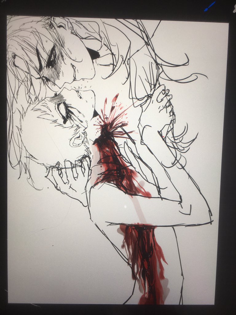 esirigeta's tweet photo. ahhhhhhhhhh , Första bilden är inte målad av mig, utan commissioned. https://t.co/uHm8Mc5Fc1