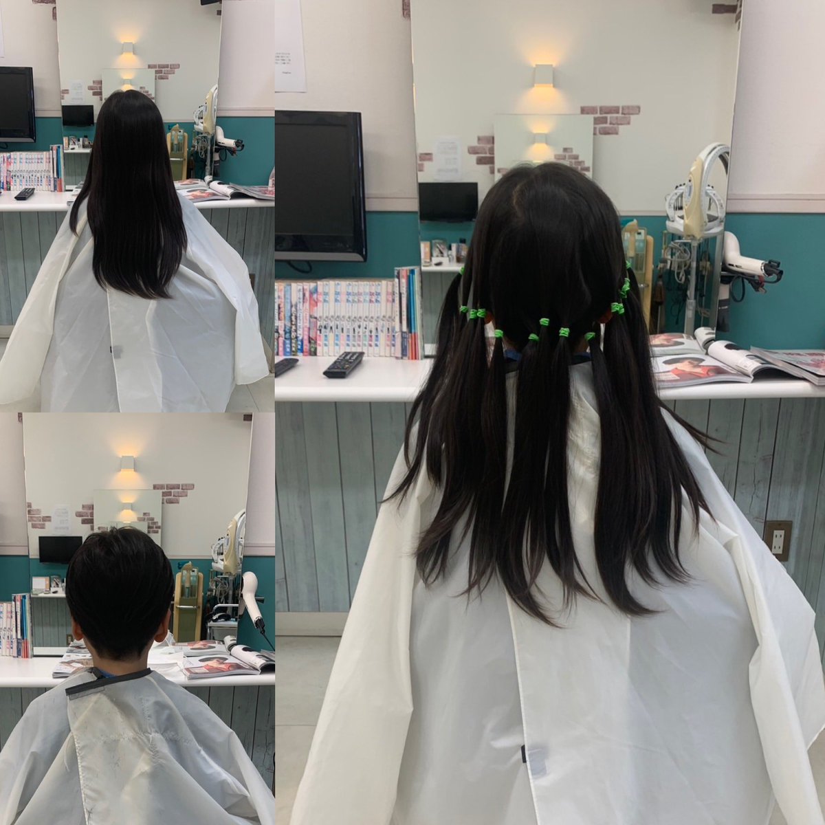 wingfour4's tweet photo. 最近MENSのヘアドネーションが目立つようになりましたが狭山市内から3年ぶり２回目のドネーションでご来店のK君は早いもので6年生になりました。35cmもの長さの髪を提供頂き嬉しく思います。
https://t.co/7pBC1EJhNK
#狭山市ヘアサロン 
#狭山市美容室
#狭山市ヘアドネーション 
#jhdac
#wingfour https://t.co/96EbrerGtN