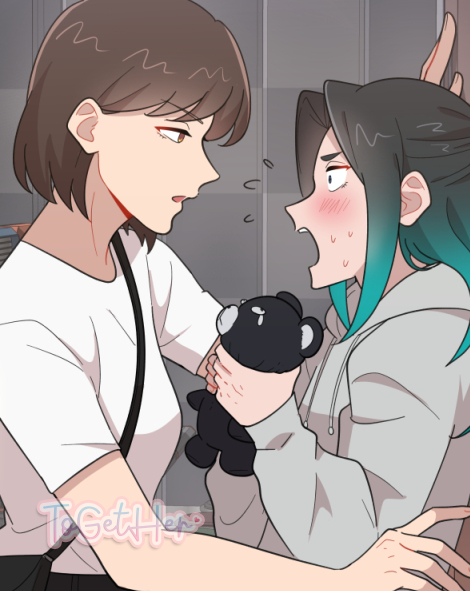 Chaa 🍵『To Get Her on Webtoon Originals 🧡💙』 tweet media
