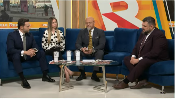 OgladamW's tweet photo. Polityk PiS powiedział przed chwilą na antenie TV Republika, że wobec wczorajszego hepeningu (to nasze słowa) Roberta Bąkiewicza nie wolno podpisywać dzisiaj traktatu polsko-niemieckiego. 

No i wszystko jasne, moi mili. https://t.co/cDBVrKaRo1