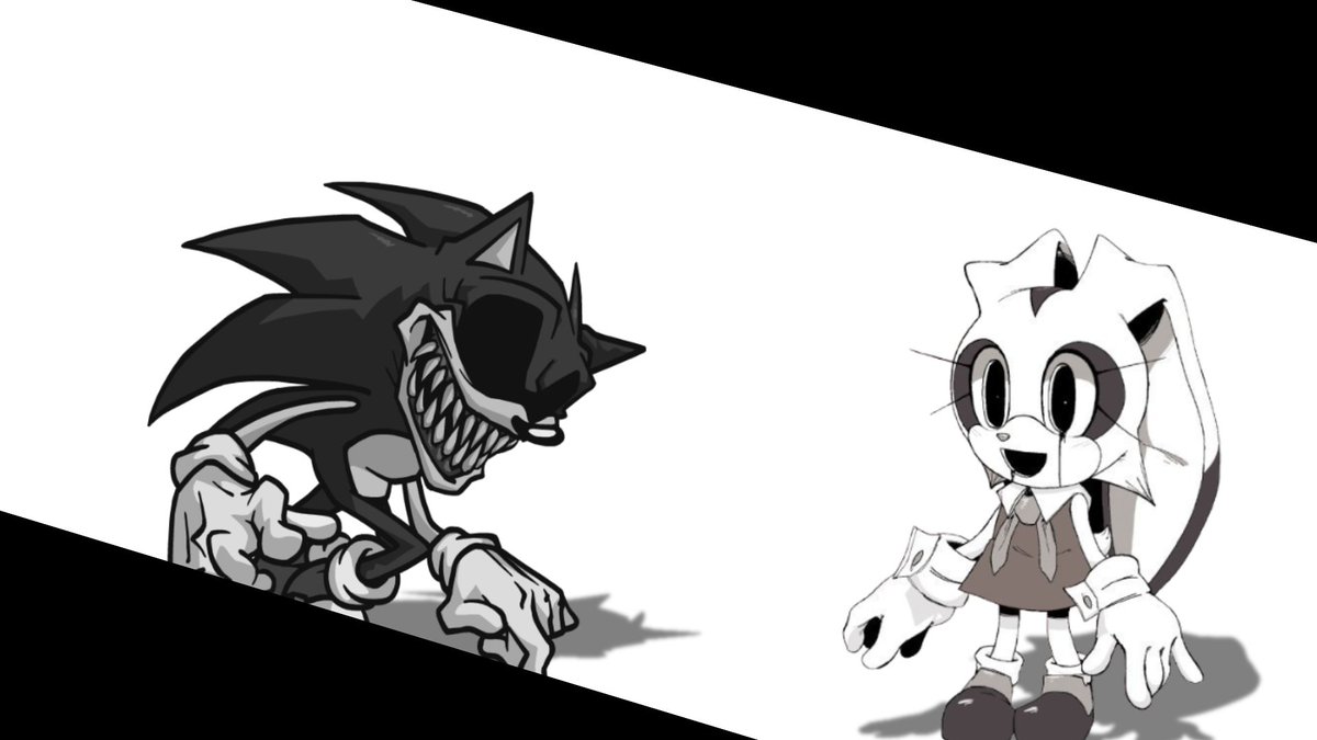 _Play_My_Game_'s tweet photo. "I hate to be rude but... who are you? and why do you look so.... 𝑭𝑨𝑴𝑰𝑳𝑰𝑨𝑹 ?"
[should mention to you that my X is a mix of the original Sonic 2011 and the Outcome memories X, so that's why it's saying this... thanks for reading!] https://t.co/CovqlFJF1r