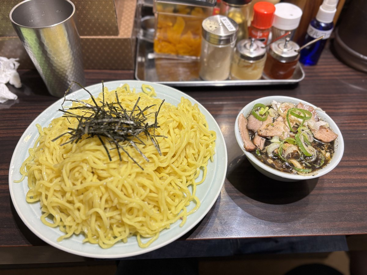 aochann_a's tweet photo. つけ麺 
 #中華そば三昧軒 長野権堂店 https://t.co/cIlqXuzFQH