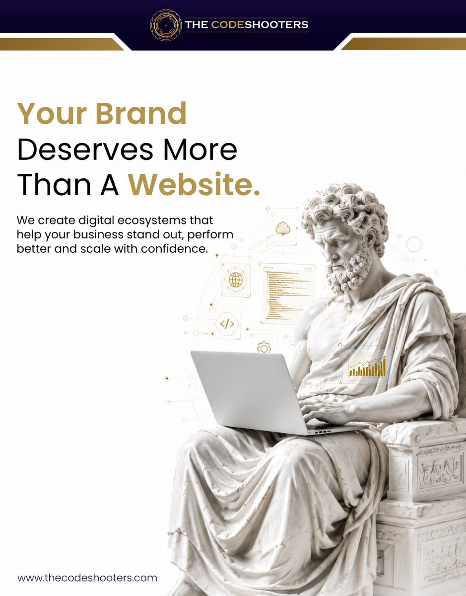 thecodeshooters's tweet photo. Your brand deserves more than a website. 🌐✨

Build a digital ecosystem that drives growth, boosts performance, and scales with your vision. 🚀

Create. Innovate. Grow.
🌐 https://t.co/33ec4oVZ94

#DigitalGrowth #WebDevelopment #BrandBuilding #TheCodeShooters #Innovation https://t.co/vKupKYSpsE