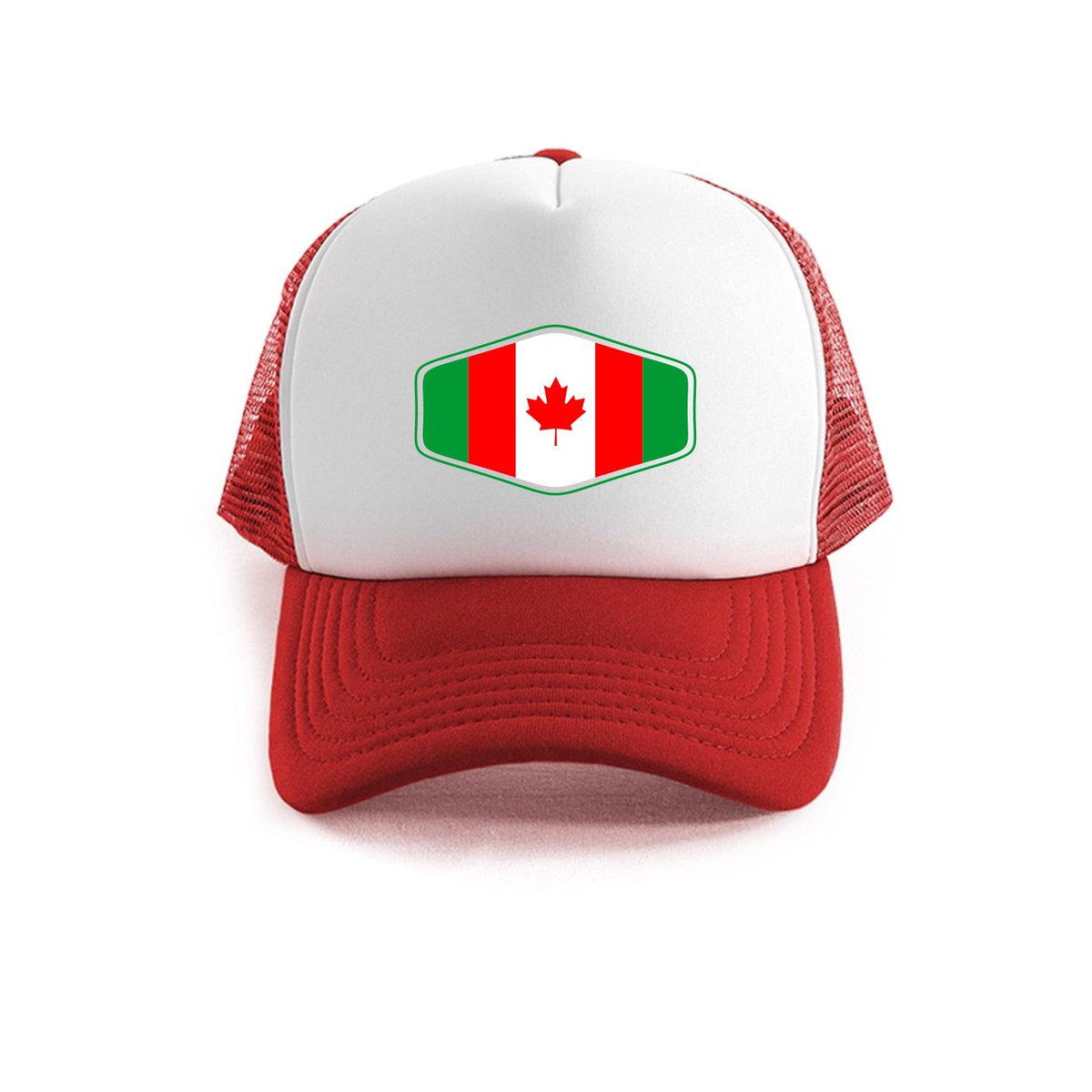 lammy_prime's tweet photo. A friend in Canada said they wanted a trucker hat that reflected both Nigeria Canada and I delivered 

How’s it looking ?? https://t.co/JurJhBVNtF