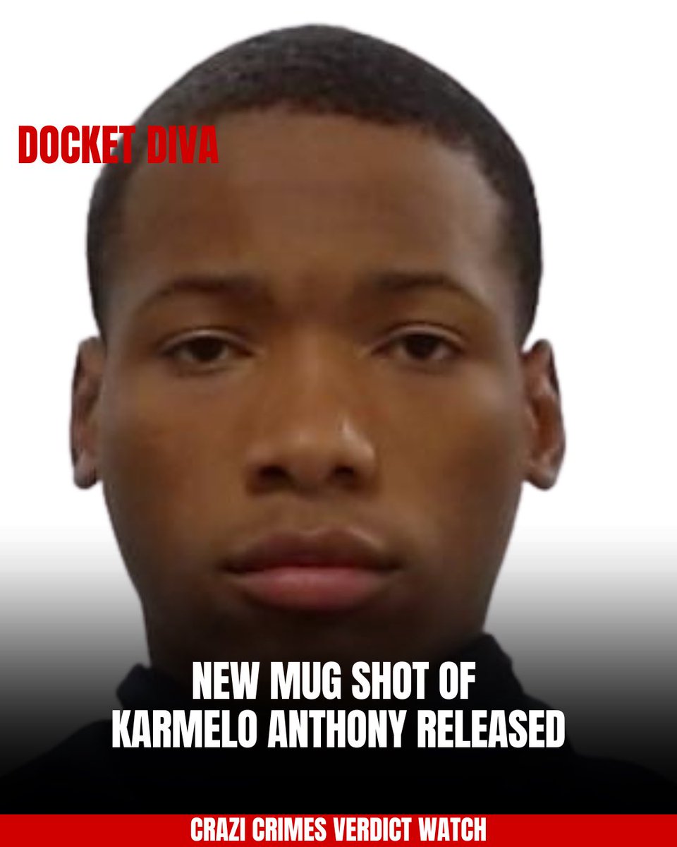 _LaJanee_'s tweet photo. #CraziCrimesVerductWatch: Collin County has released a new mug shot of #KarmeloAnthony. He will spend his first few nights at the county jail and be transported to prison in the upcoming days. #DocketDiva https://t.co/cny5kgRyfq
