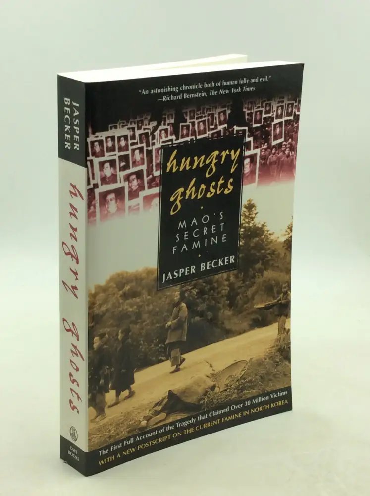EricMcCrazy's tweet photo. Last week I had the pleasure of speaking with world-renowned British journalist and author of several books, Jasper Becker. 
His 1996 book 'Hungry Ghosts' details Communist China's Great Leap Forward under Mao Zedong and the 30-60 million deaths it cost. 
Video in the works. https://t.co/mNS7DSzunq