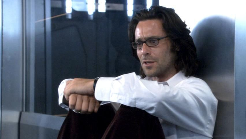 sisteract4encom's tweet photo. battlestar galactica is about a man who has sex with a robot. the robot is so hot he gives her access to codes that let the robot army launch a nuclear strike and wipe out 99% of mankind. then he writes mein kampf and becomes president https://t.co/B7iJR7Iefm