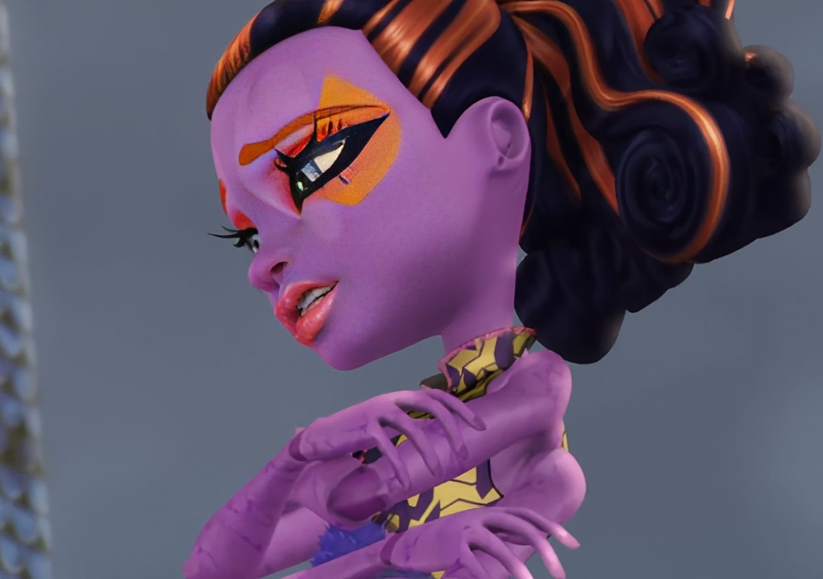 VampGhoul1bv's tweet photo. okay it’s a clear sign it’s time for her to come back 
#monsterhigh #lagoonablue https://t.co/jIsp3LWpYc