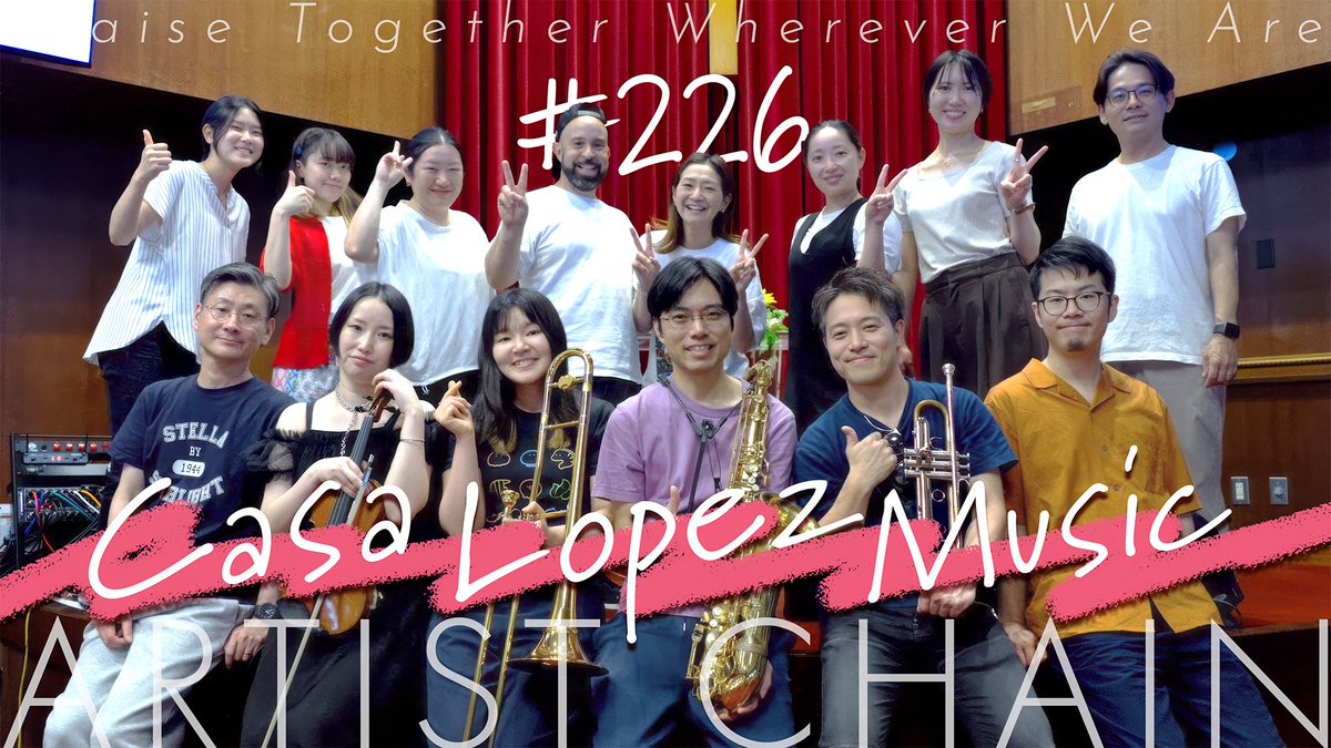 KobOliveChurch's tweet photo. アーティストチェーンの賛美をお届けします🎵

💖第226回は、Casa Lopez Musicが初登場 
「TOKIHANATE 〜ときはなて〜」「Praise 日本語ver.」をお聴き下さい  
https://t.co/3SHlHGlnR9

詳しい情報は、動画概要欄か、以下のページをチェック！
https://t.co/GBj2DrCghu https://t.co/vVX3MVER6a